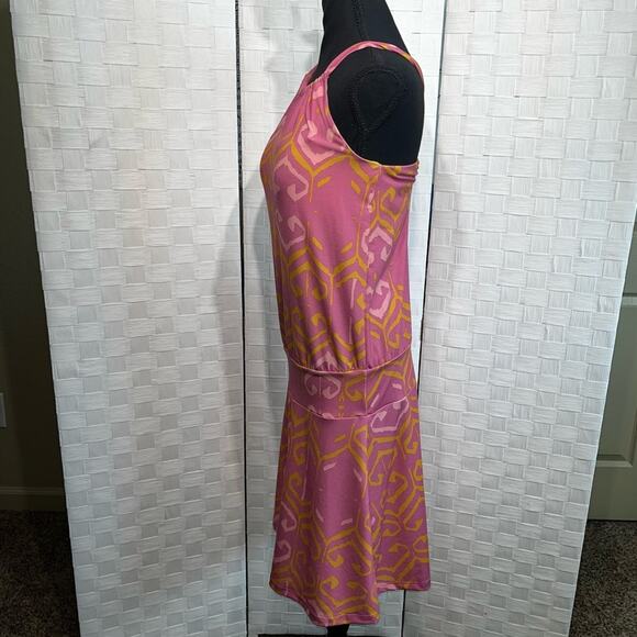 PrAna Womens Avore Dress Size Medium Halter Neckline Boho Drip Waist Summer Soft - Picture 6 of 16
